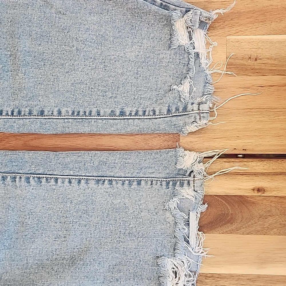 Womens Time And Tru High Rise Straight Regular Jeans - Size 10 - Picture 6 of 11